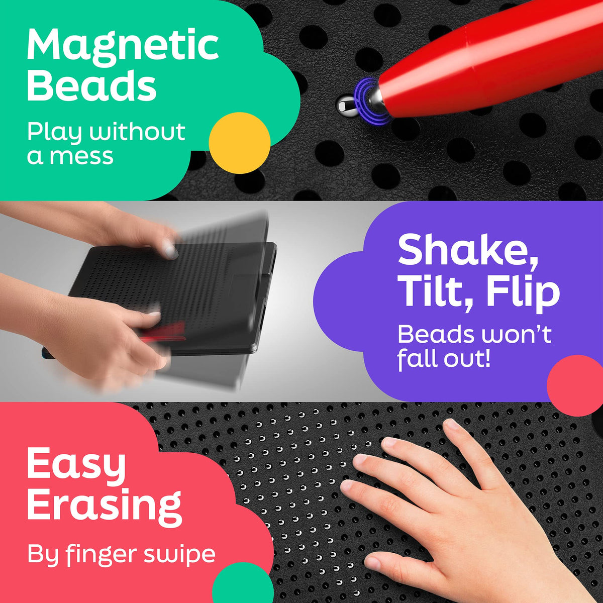 AYNAT FUN no-mess design keeps car seats clean