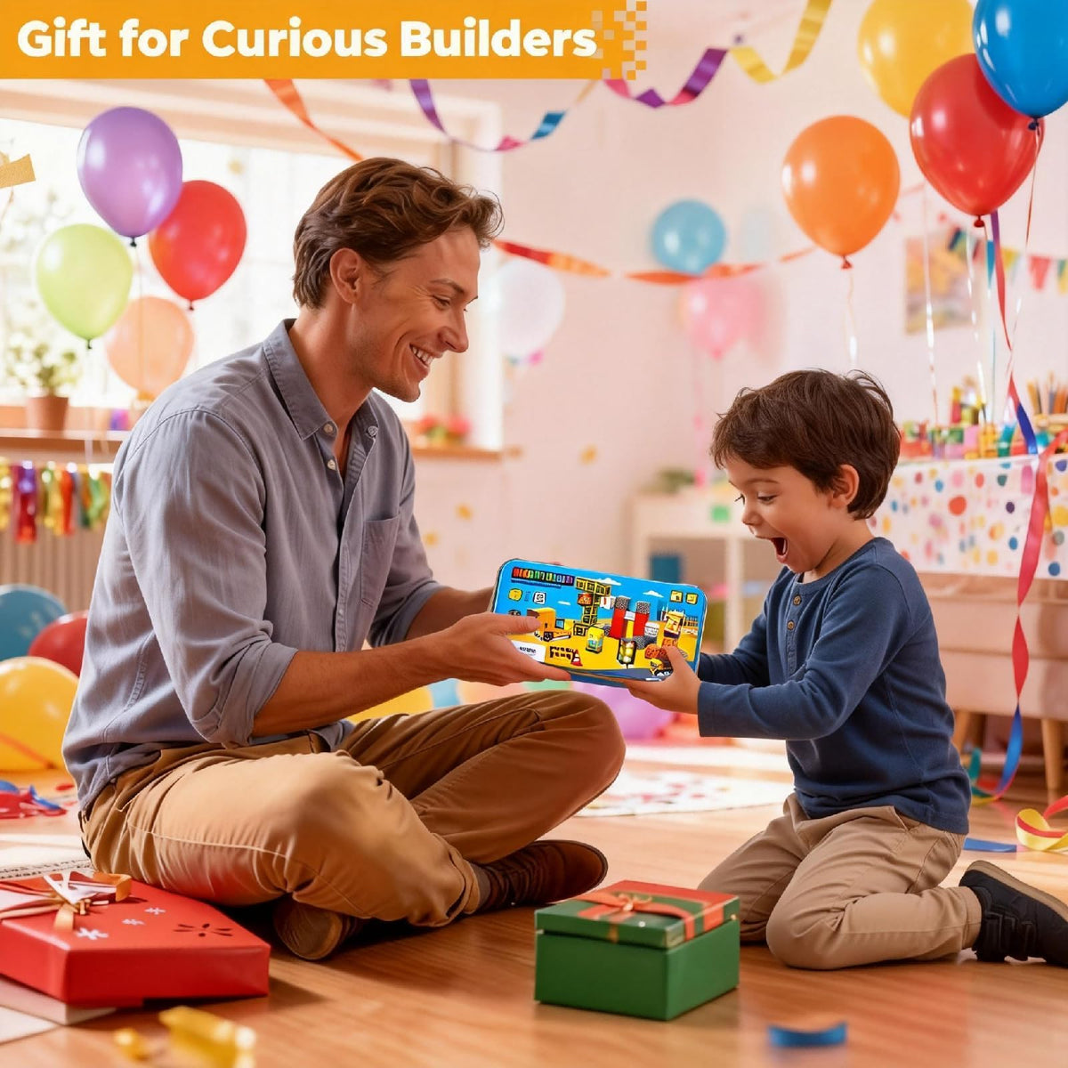 Aywewii blocks let kids create towers and structures with magnetic precision.