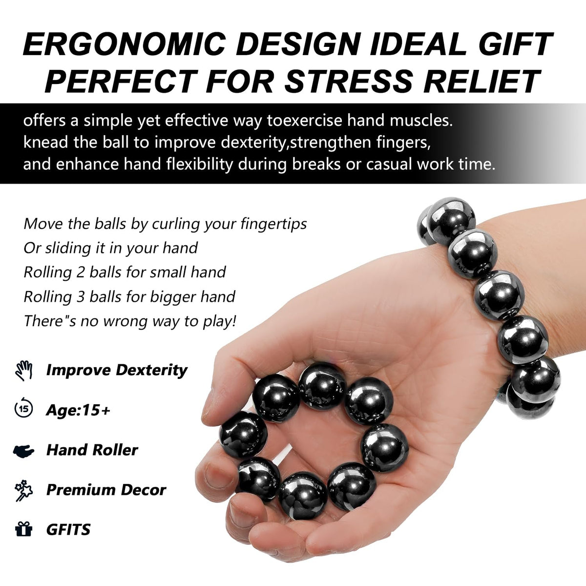 AYXXZJD black magnetic balls classroom-use—interactive learning activity.