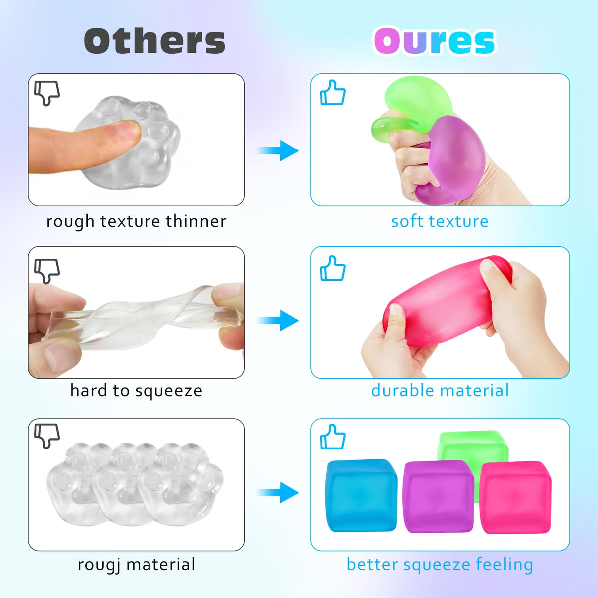 AYXXZJD sensory toy on desk offers silent fidgeting for focus.