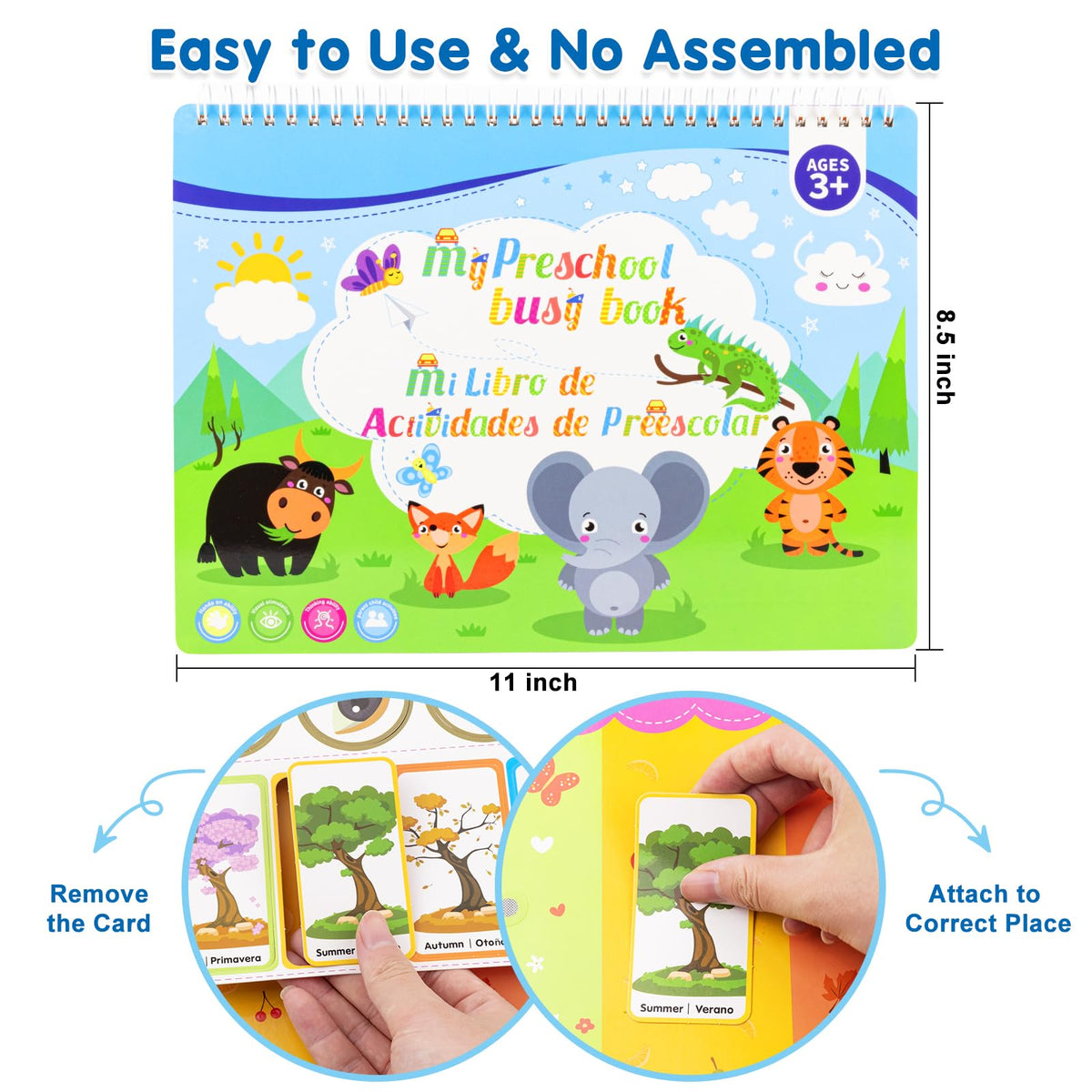 Ayyomo upgraded durable cards designed for long-lasting, reusable play.
