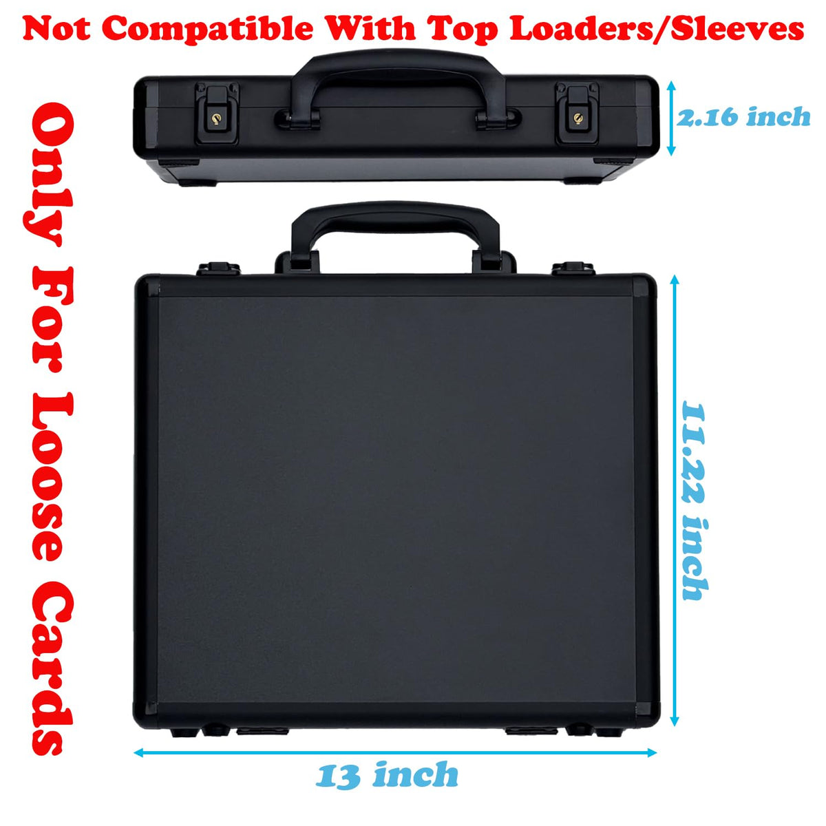 Azamou Premium 9-Pocket Binder open pages show 450-card capacity for organization.