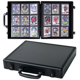 Azamou Toploader Binder with a hard case protects valuable cards