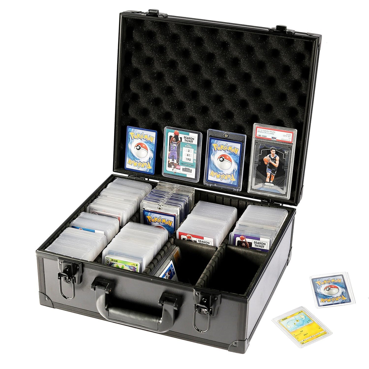 Azamou Toploaders Storage Box exterior view for safe transport and easy organization