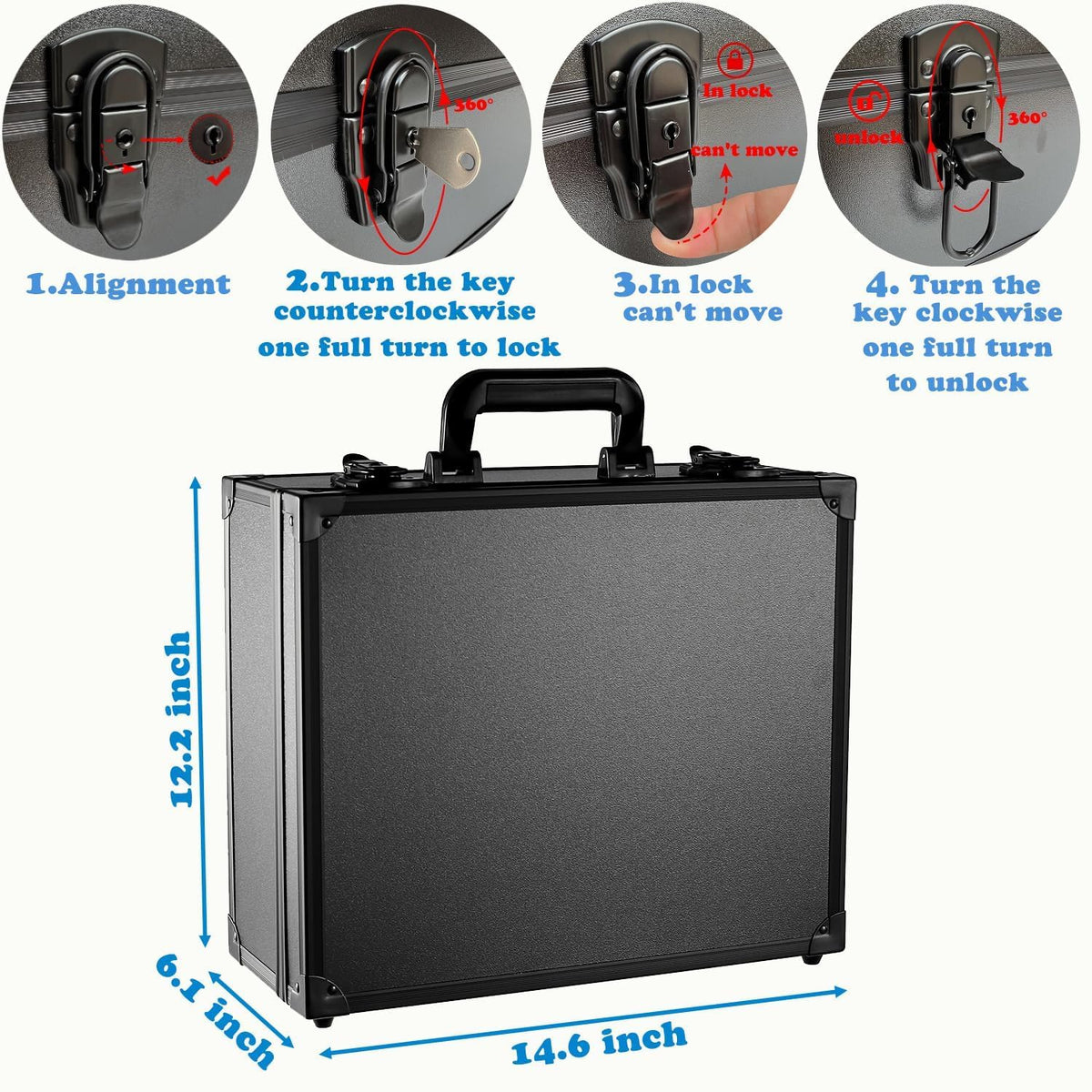 Azamou Toploaders Storage Box sturdy frame resists impacts during daily use
