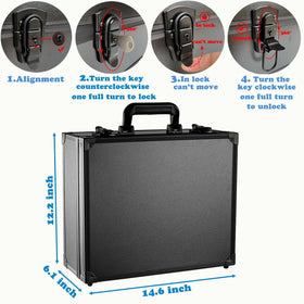 Azamou Toploaders Storage Box sturdy frame resists impacts during daily use