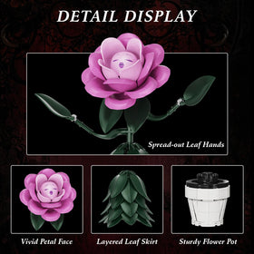 AZBHDTYS Wonderland Flower face-detail highlights vivid petals for a striking display.