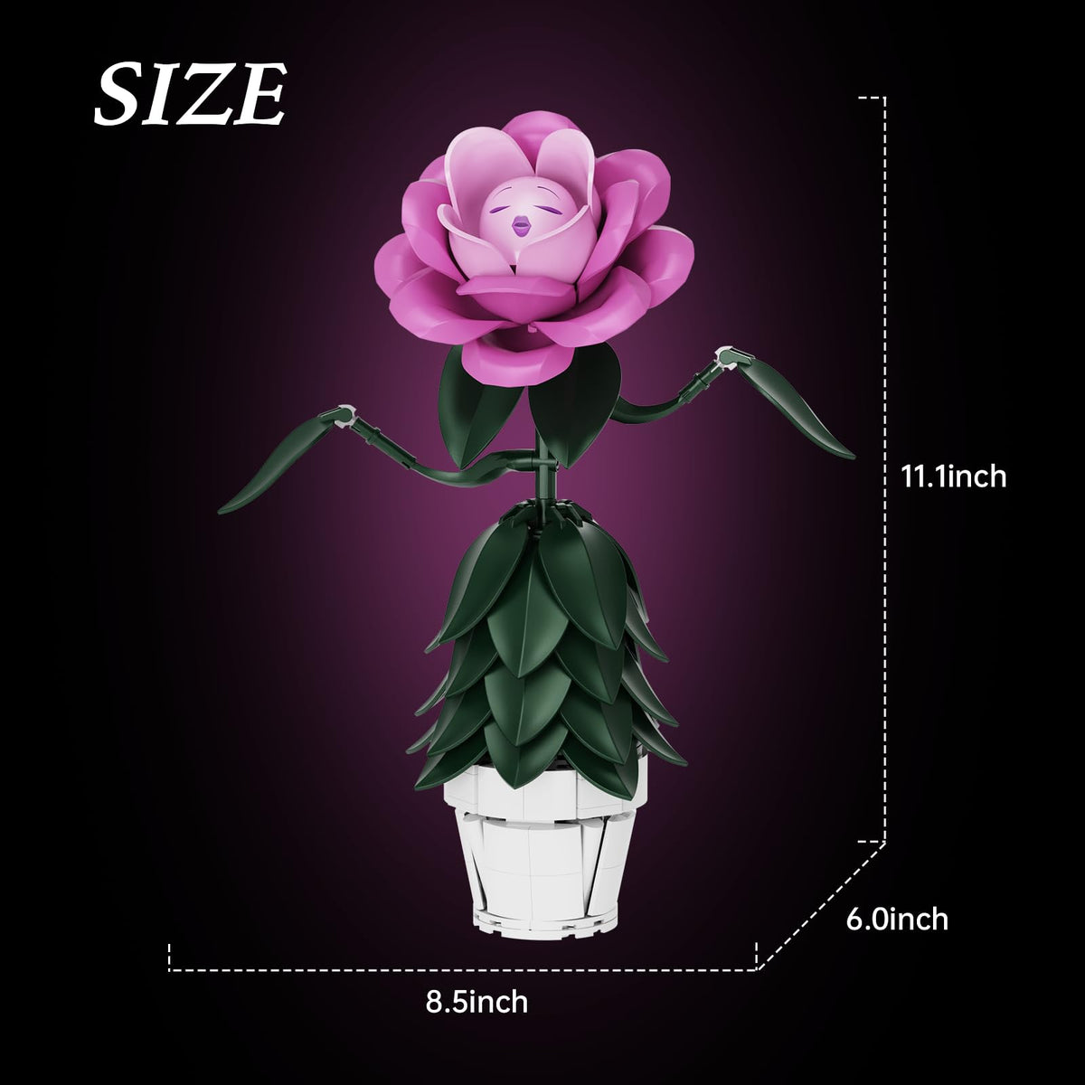 AZBHDTYS Wonderland Flower gift box makes a stylish Mothers Day or birthday present.