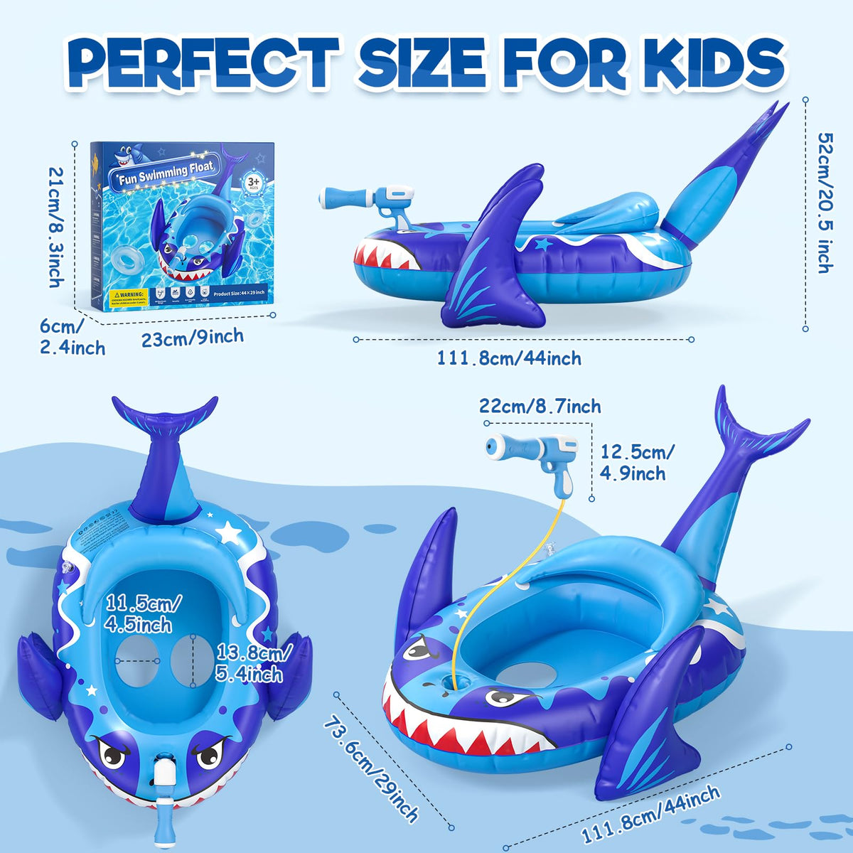AZDYJL durable PVC pool toy ready for summer play