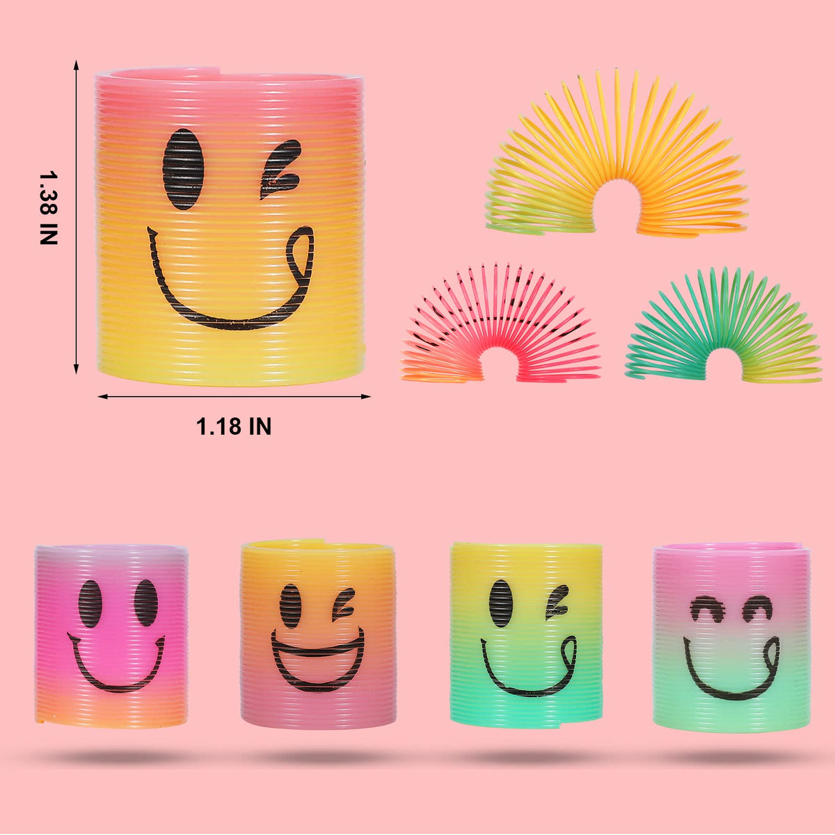 AZEN kids party bag stuffer springs for quick décor and fun
