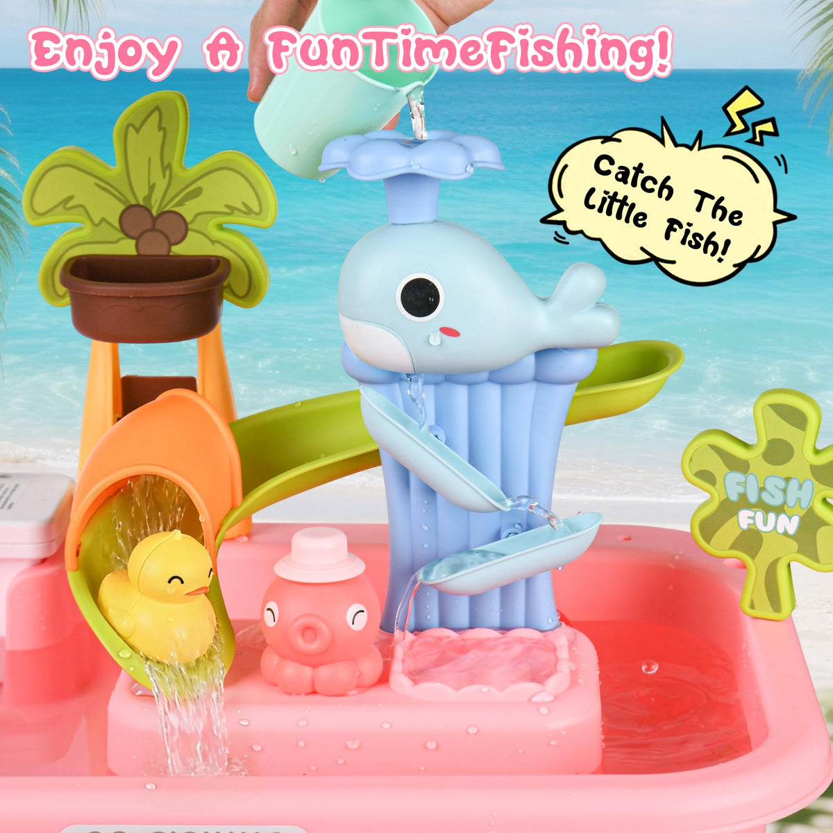 AZTWMYS BPA-free, smooth edges ensure safe family play