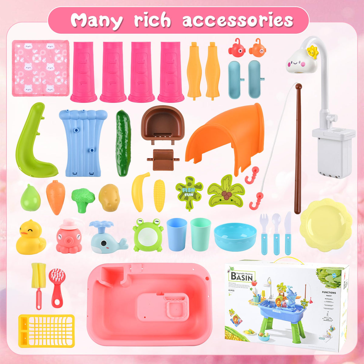 AZTWMYS removable legs convert to tabletop mode for younger kids