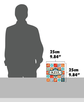 Azul board game compact box packaging for easy storage and gifting
