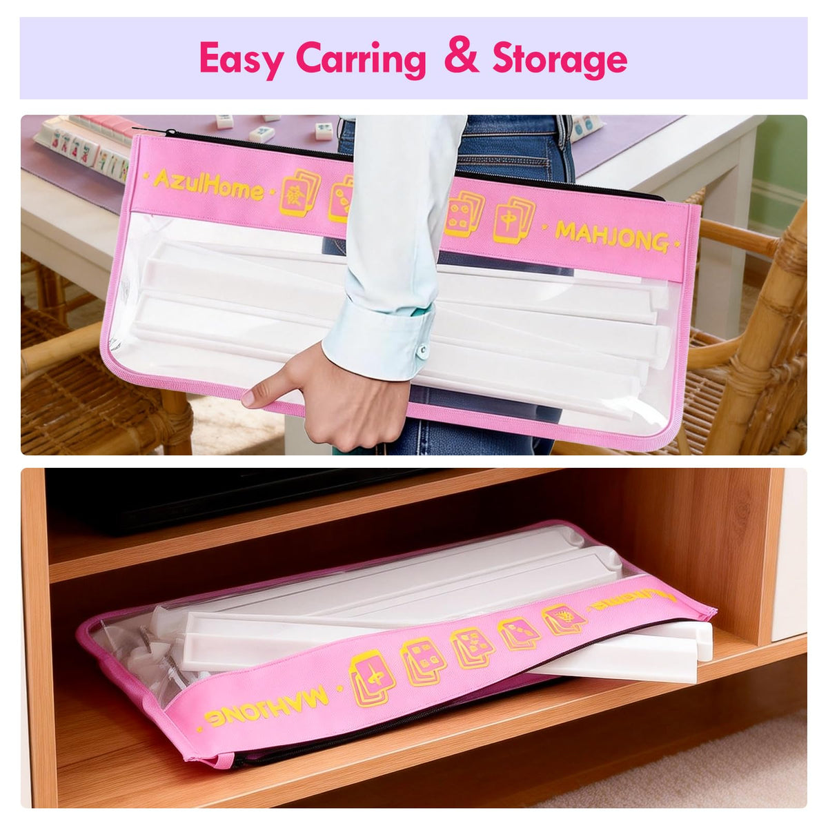 AzulHome racks compatible with mini mahjong tiles