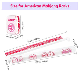 Built-in pusher mechanism on AzulHome rack for easy tile pushing