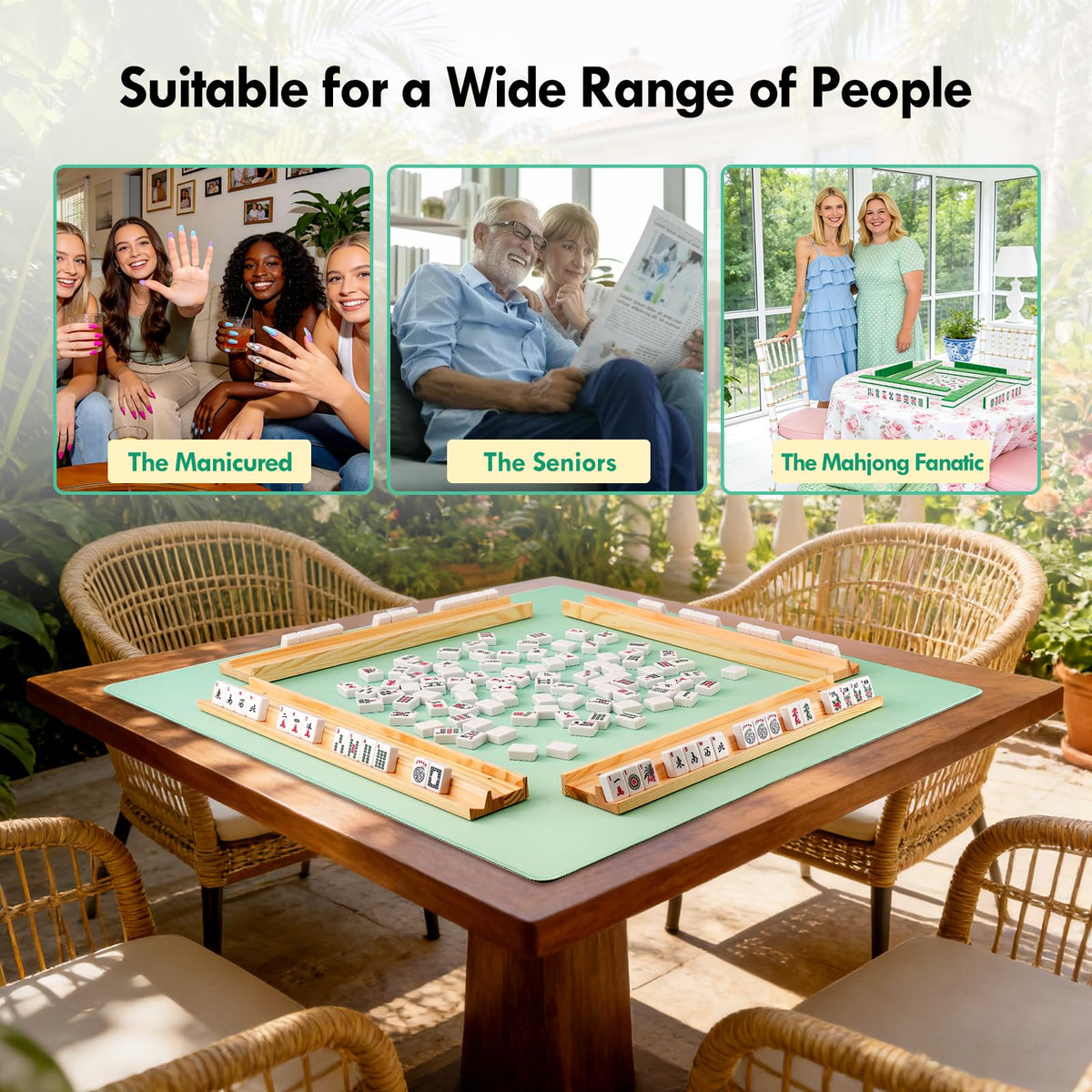 AzulHome 14-tile holders designed for easy tile management during games