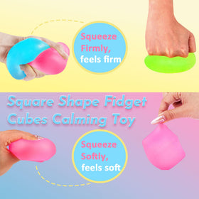 Azurphoric travel-friendly stress cube, portable relief on the move