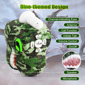 AZYFEI 3-channel walkie talkie with 1 km range indicator demonstrates outdoor reach.