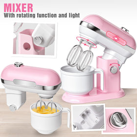 B Bascolor stand mixer toy with dial for creative play