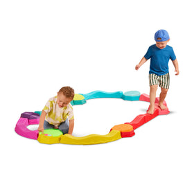 B. toys Balance & Groove Set with colorful wavy beams for active play.