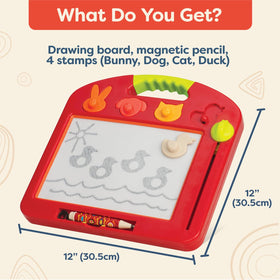 B. toys Car-trip sketchboard keeps little hands busy during travel.