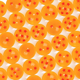 Baarnse anime bouncy ball with 4 stars, cake toppers idea