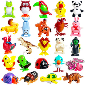Baaxxango wind-up frog flipping action for party favors and play.