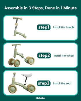 Babelio balance bike includes lifetime warranty and responsive after-sales support.