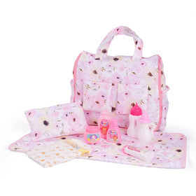 BABESIDE 10-pcs set contents shown for organized pretend play with dolls