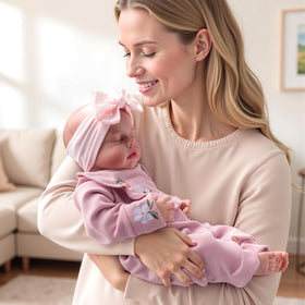 BABESIDE 20-inch newborn body offers authentic size for dressing and snuggling.
