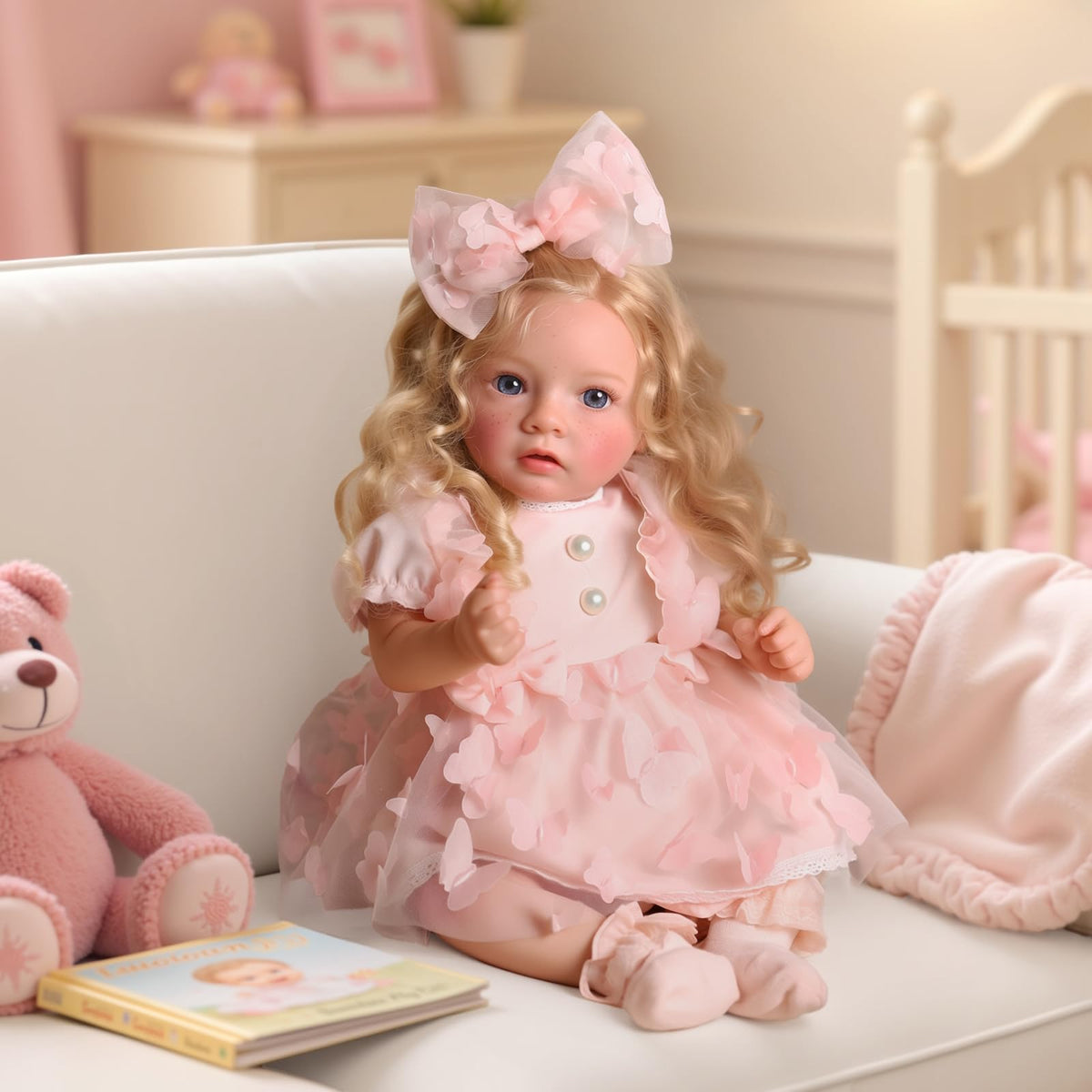 BABESIDE 20 inch poseable doll for easy cuddling and display