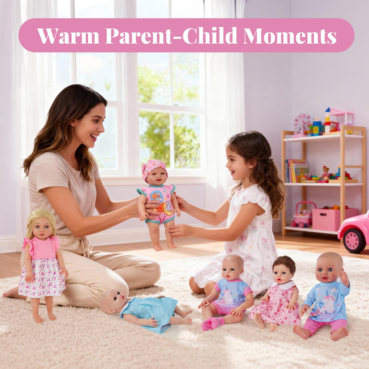 BABESIDE accessory pack to expand doll wardrobe options