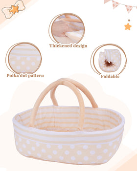 Babeside diaper emphasizes realism and easy changes during pretend caregiving play.