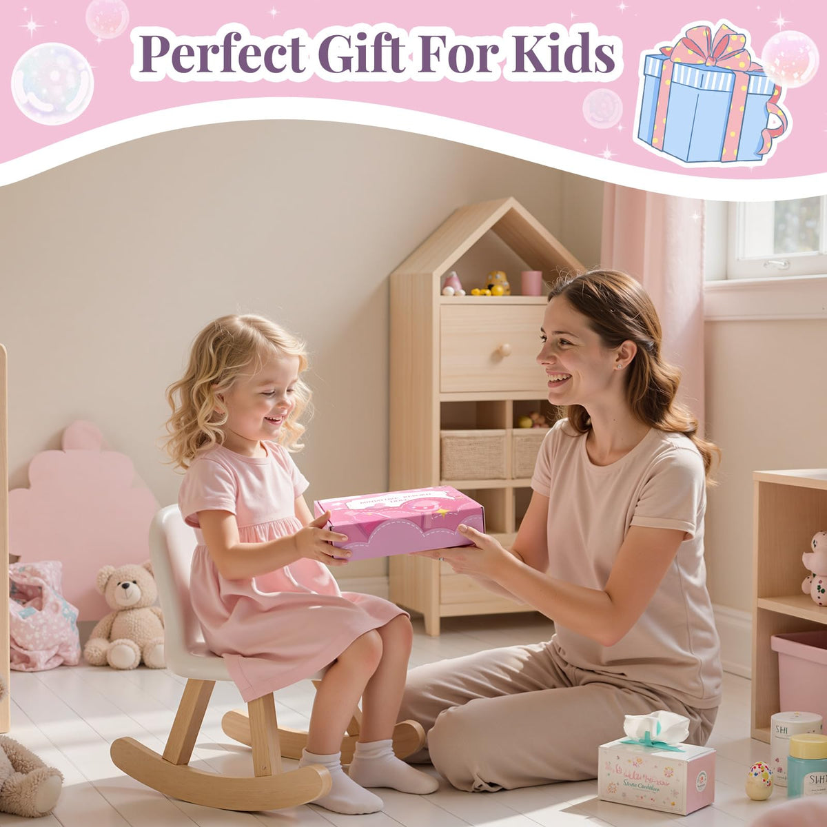 BABESIDE size-compatibility for 17-22 inch dolls demonstrated in scenes