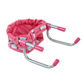 BABESIDE doll high chair attaches securely to most tables for pretend feeding