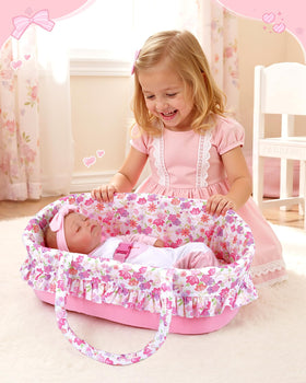 BABESIDE bassinet design details highlight safe, stylish doll care accessories.