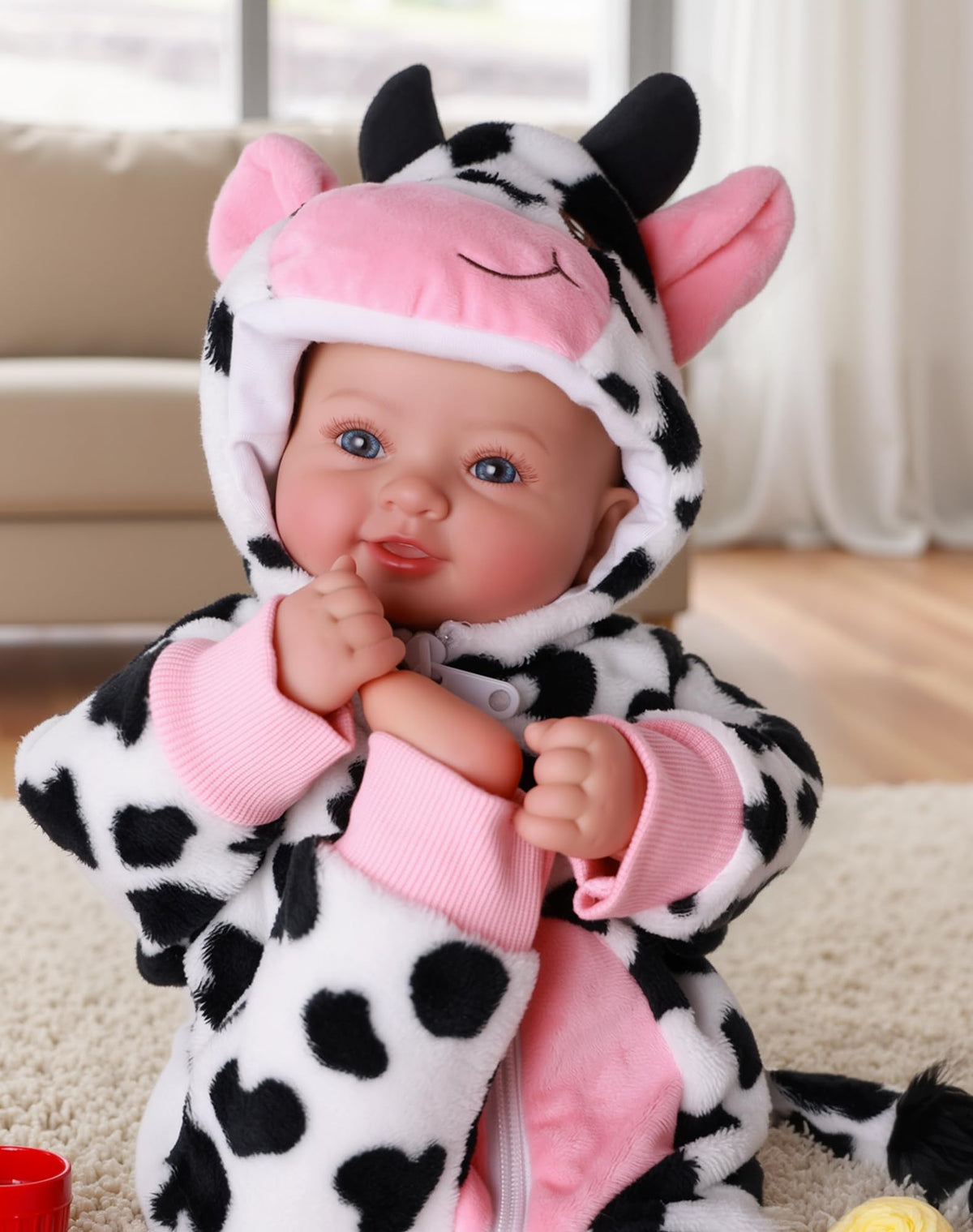 BABESIDE blue-eyed baby doll sparks imaginative narratives and routines.