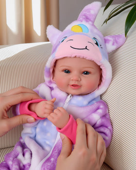 BABESIDE closeup face doll showcasing delicate features and charm
