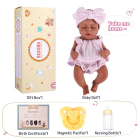 Babeside Daisy doll seated pose demonstrates stability for playtime.