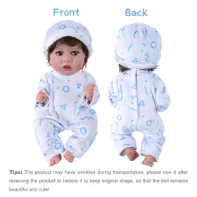BABESIDE doll bib keeps outfits clean during imaginative feeding play