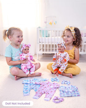 BABESIDE doll clothes compatibility for 17-22 inch dolls, supports quick dress-up.