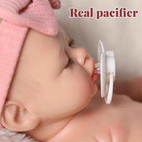 BABESIDE hand-rooted lashes detail enhances lifelike charm during roleplay