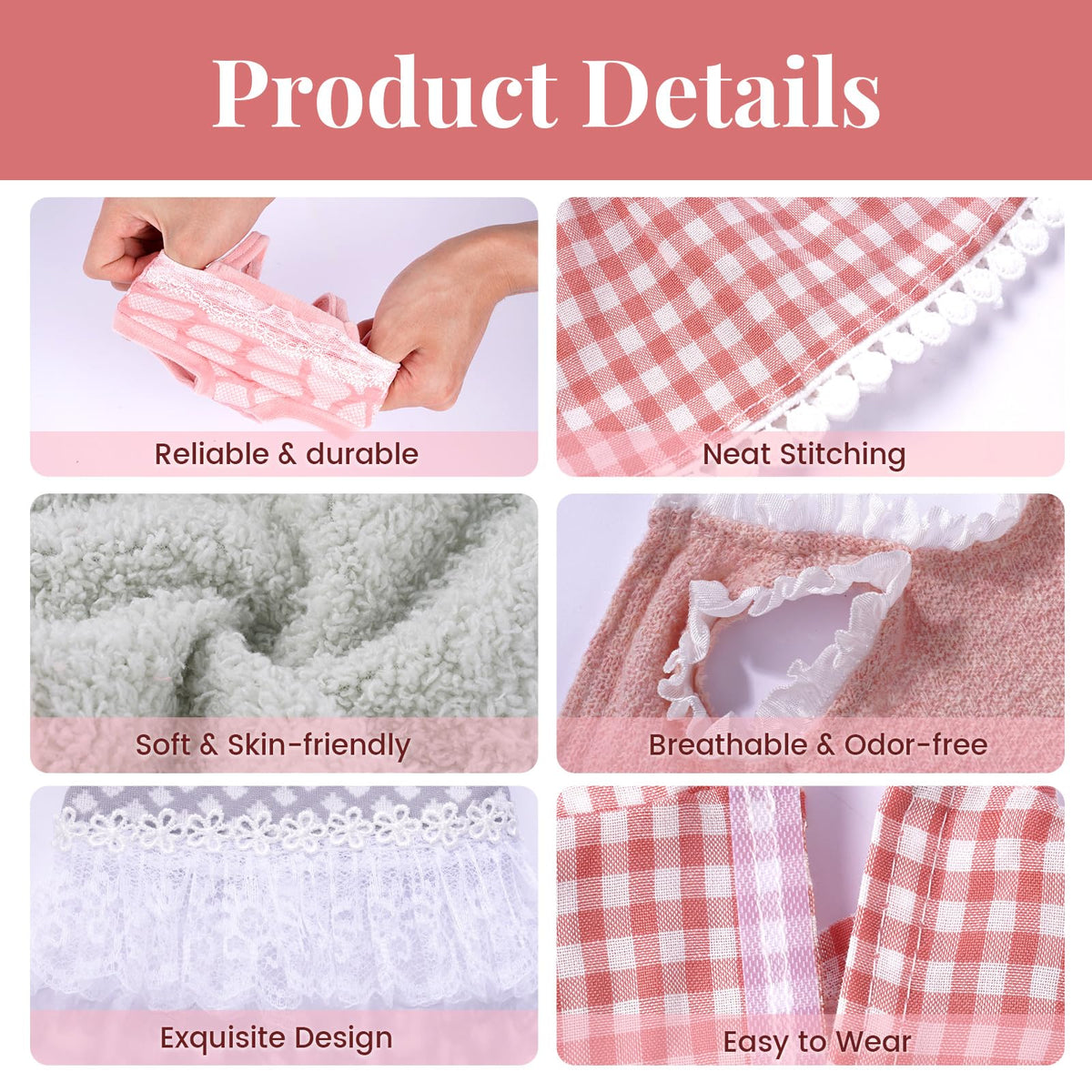 BABESIDE doll hats and socks set enhances outfits for little ones' playtime.