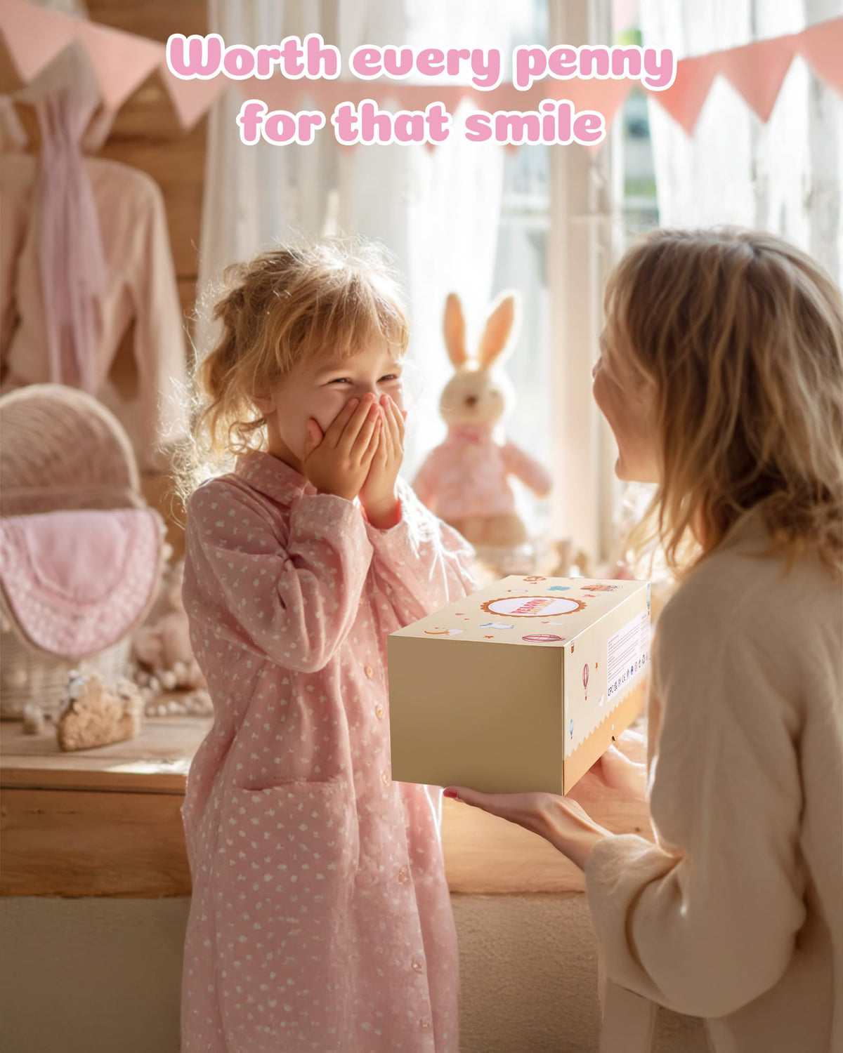 BABESIDE doll headband, cute accessory for dressing and styling.