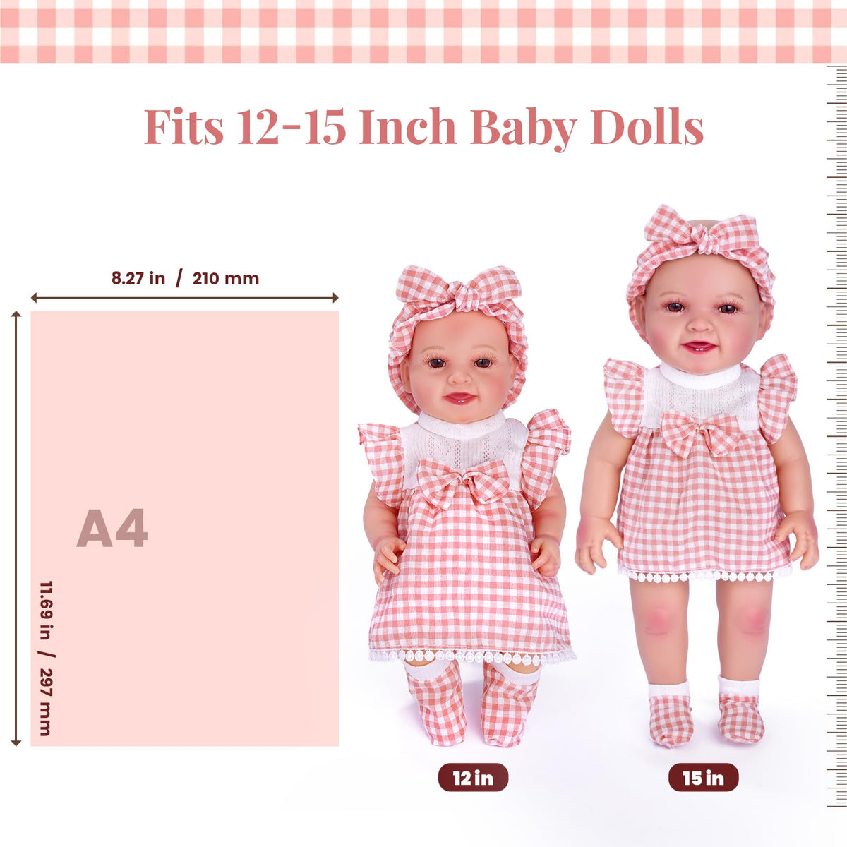 BABESIDE headbands and accessories boost doll styling options.
