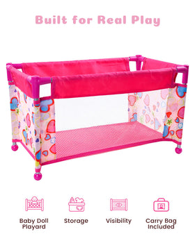 BABESIDE organized play with easy storage and setup.