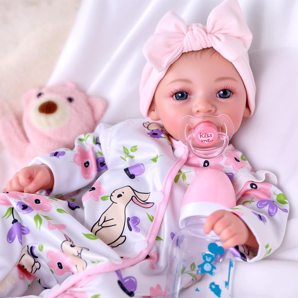 BABESIDE soft weighted body for comforting cuddles