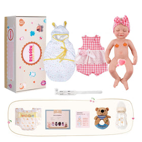 BABESIDE swaddle and clothes kit offers ready-to-play dress-up options