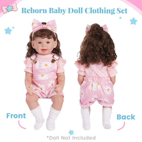 BABESIDE outfit with easy-button closures supports independent dressing.