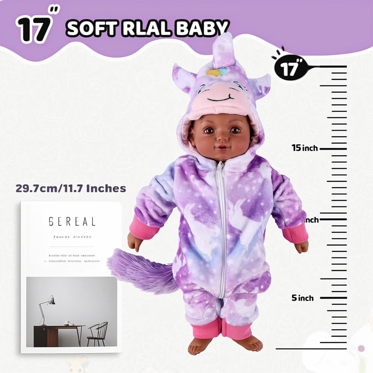 BABESIDE gift box makes the doll ready for gifting.